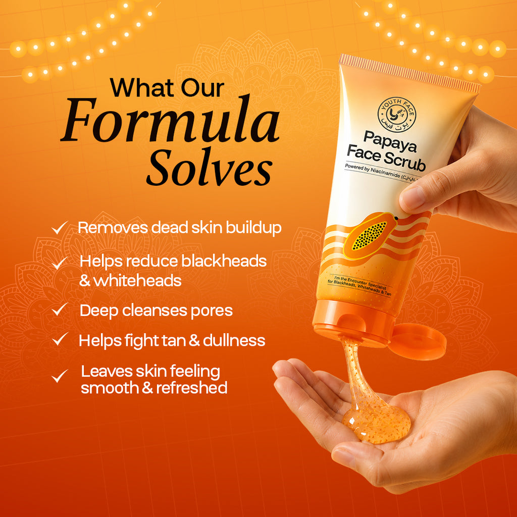 Face Scrub + Lipbalm Free