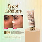 Facewash + sunscreen