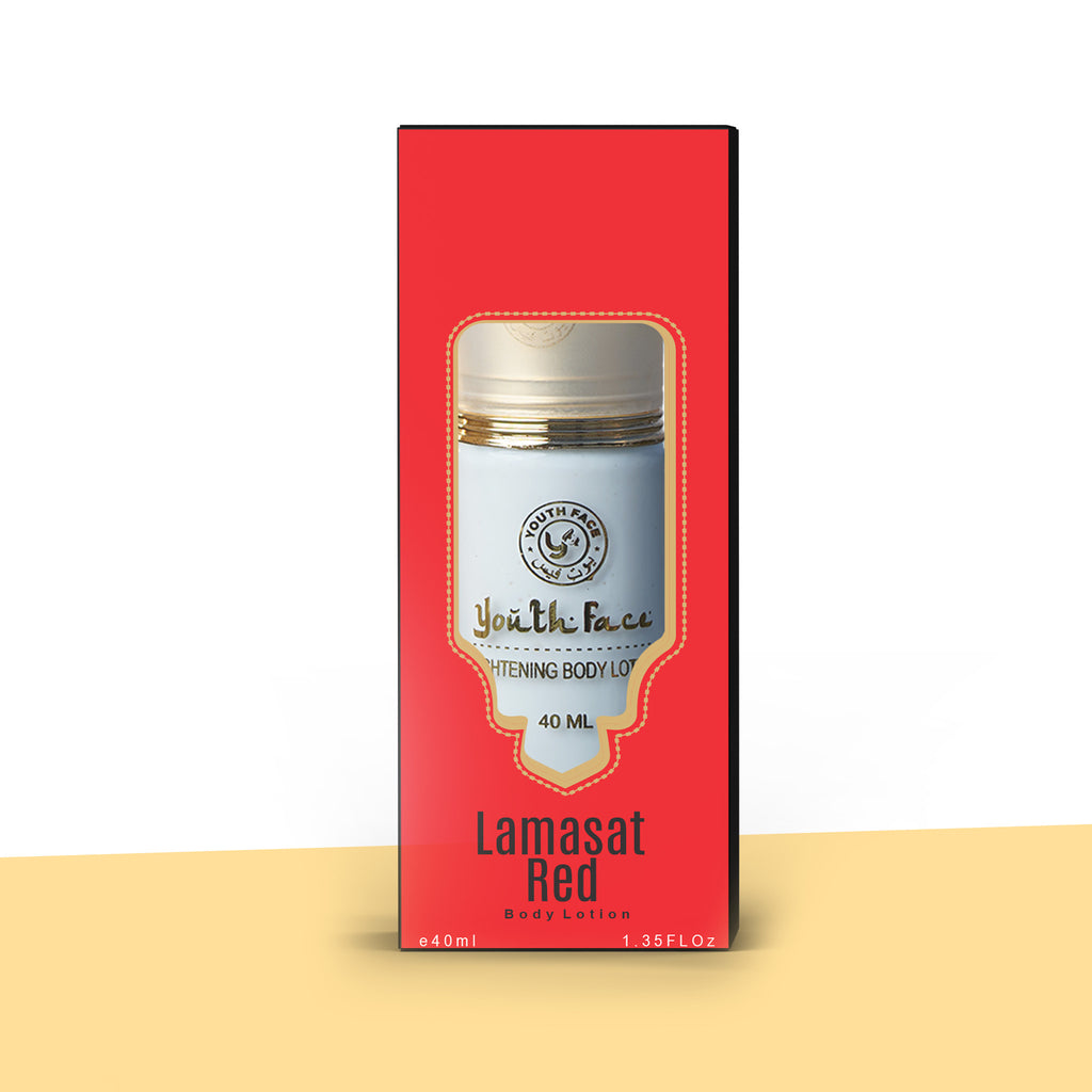 Lamasat Red Body Lotion | Warm & Seductive | Deep Hydration | Sweet Oriental Scent | Ideal for Date Nights