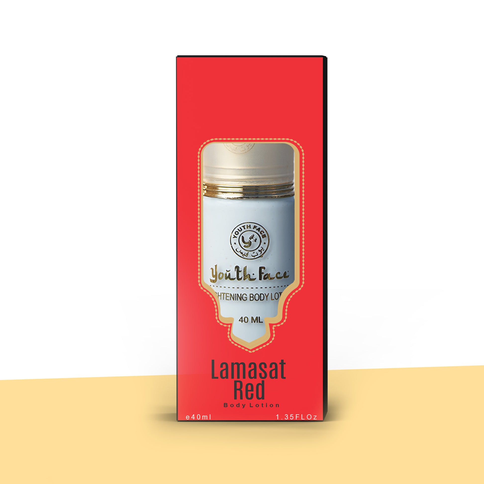 Lamasat Red Body Lotion | Warm & Seductive | Deep Hydration | Sweet Oriental Scent | Ideal for Date Nights