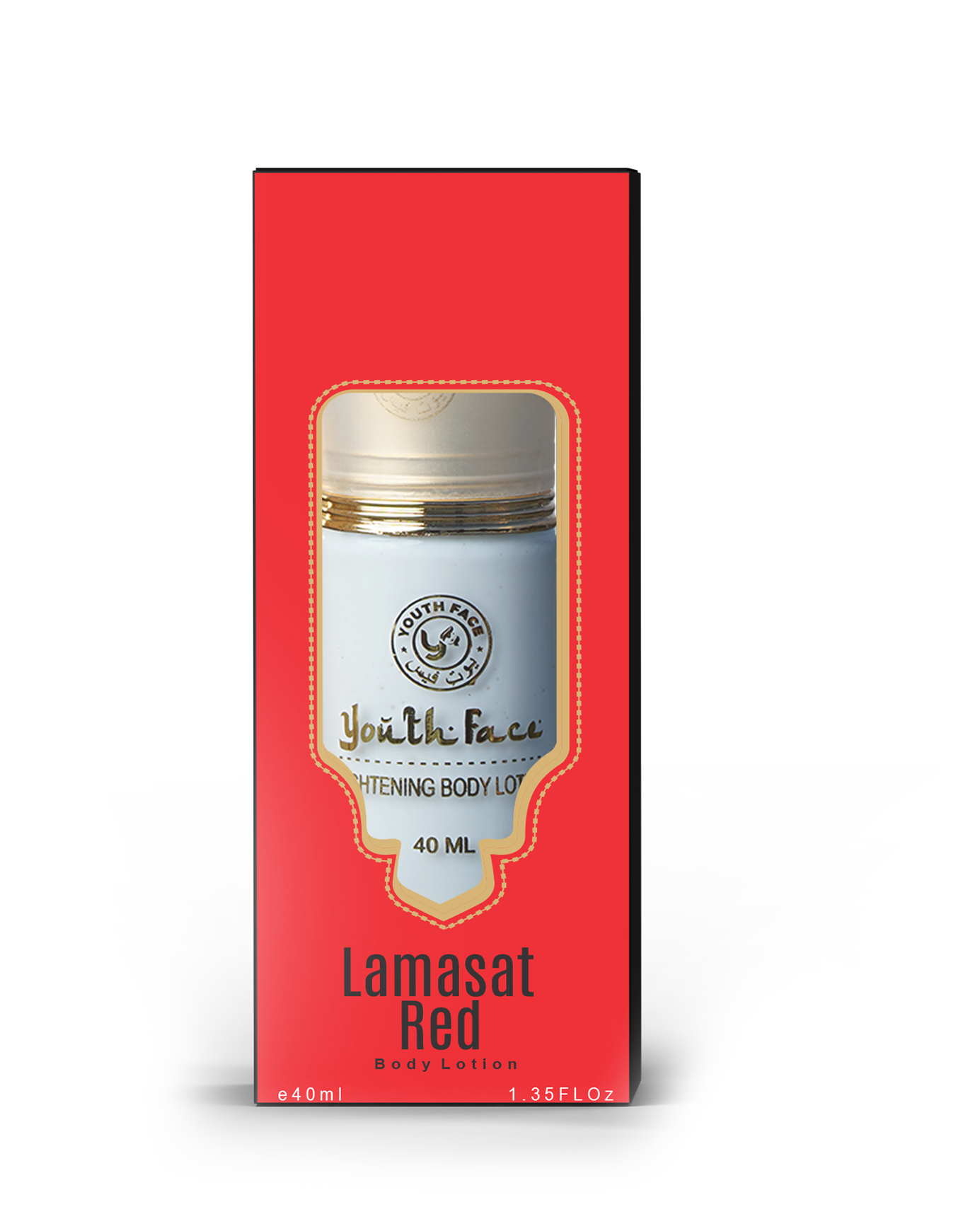 Lamasat Red Body Lotion | Warm & Seductive | Deep Hydration | Sweet Oriental Scent | Ideal for Date Nights