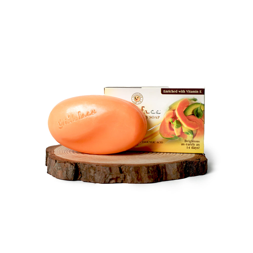 Papaya Beauty Bar Skin Brightening | Papaya Extracts | Gentle On Skin | Refreshing Lather (75g)