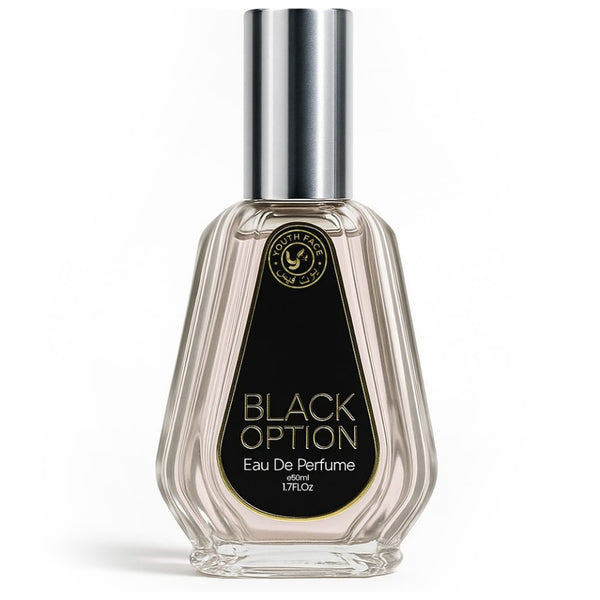 BLACK OPTION,Dark & Alluring | Intense Vanilla Oud | Night-Ready Fragrance | Seductive & Bold
