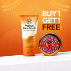 Face Scrub + Lipbalm Free
