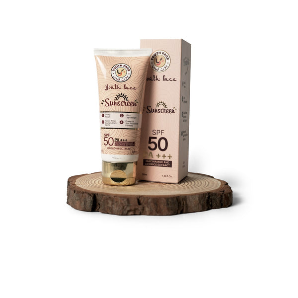Sunscreen SPF 50++ Broad Spectrum Protection | Non-Greasy | Water-Resistant | Safe For Sensitive Skin (50g)