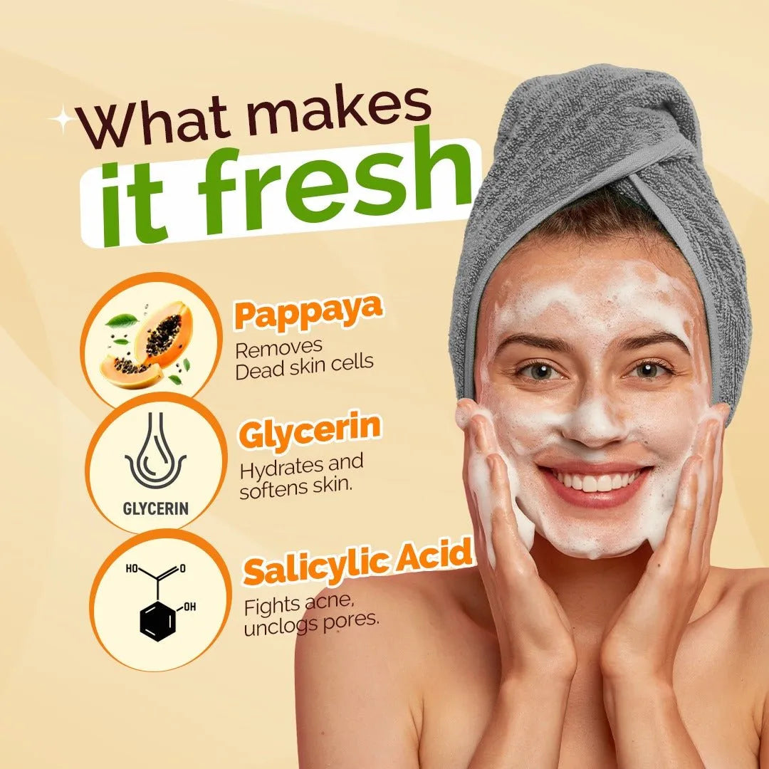 Papaya Face Wash (50ml)