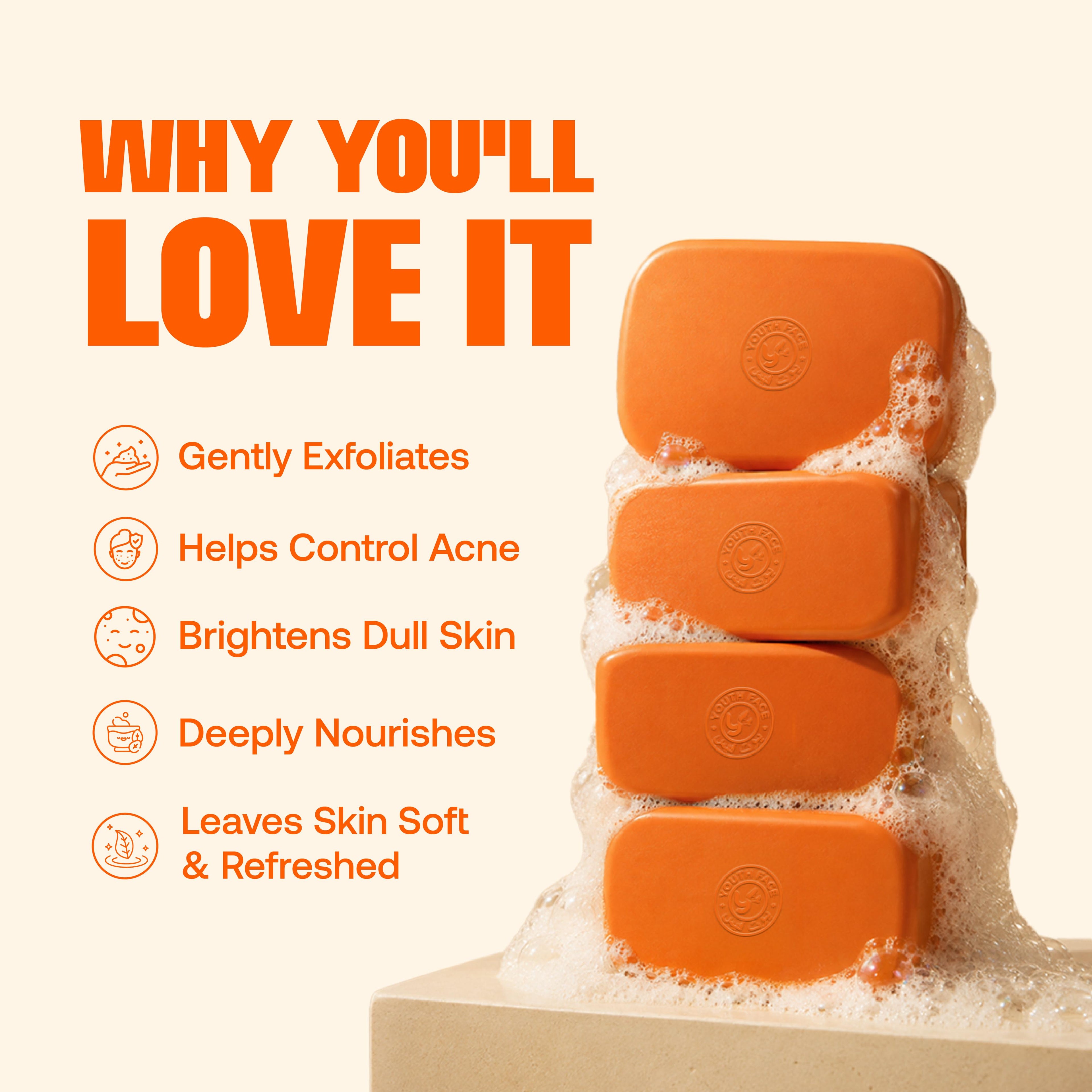 Papaya Beauty Soap  (75g)