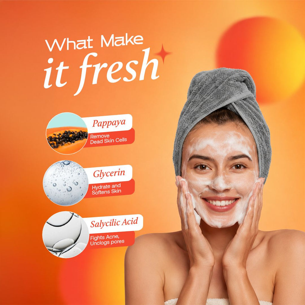Papaya Face Wash (50ml)