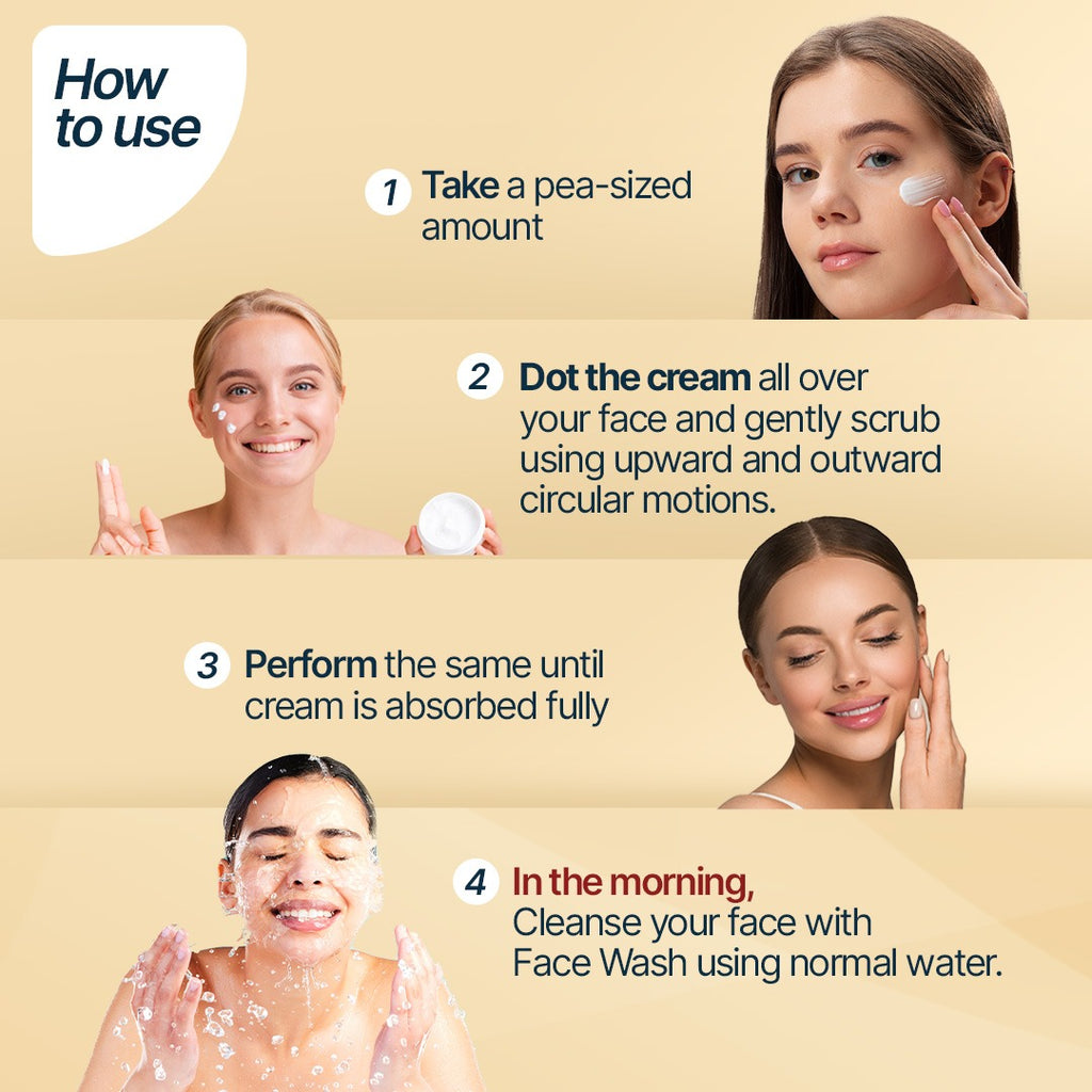 Youthface Beauty Cream | Whitening & Glow | Fades Dark Spots | Daily Hydration | Light Texture (25g)