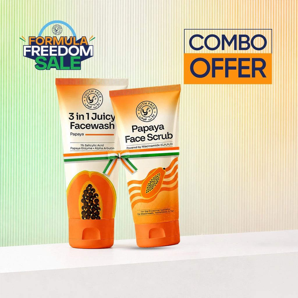 Facewash + Face Scrub